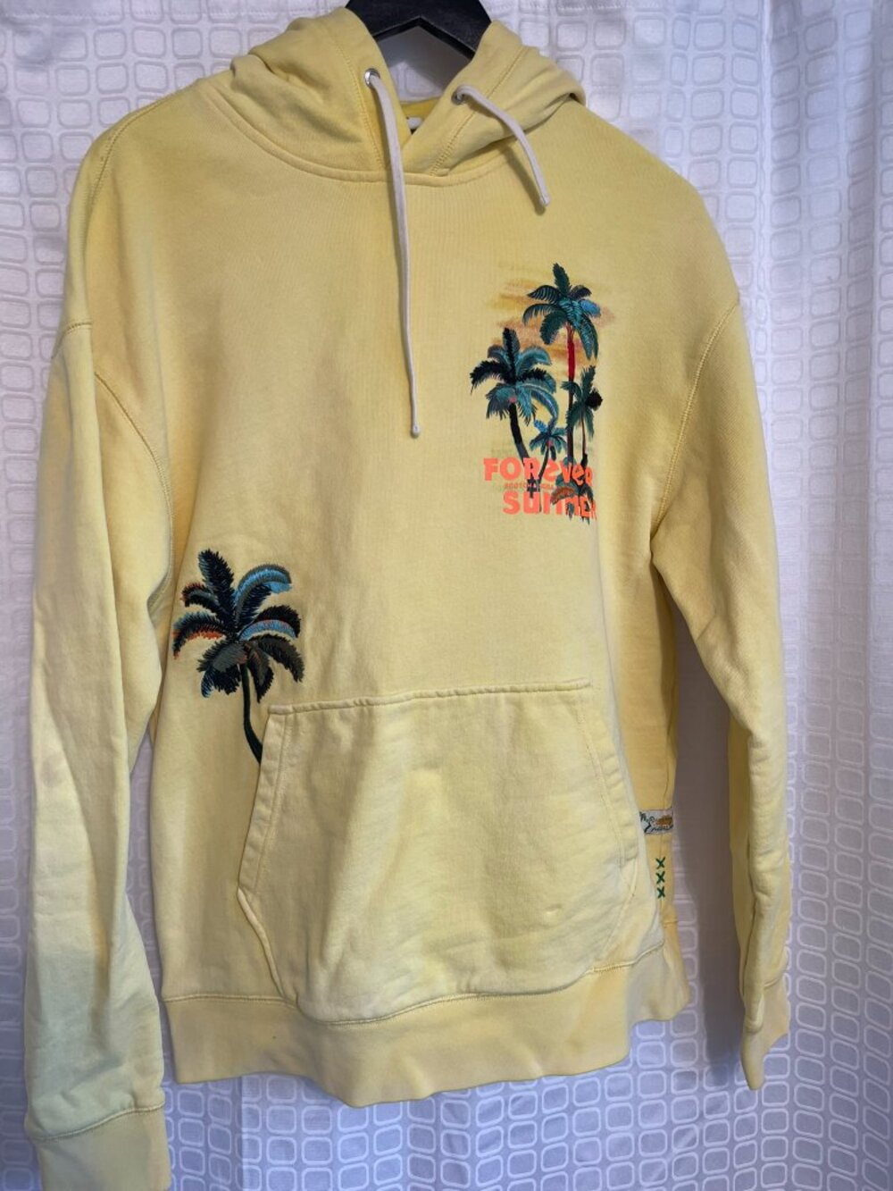 Scotch & Soda Forever Summer Yellow Sweatshirt Size M